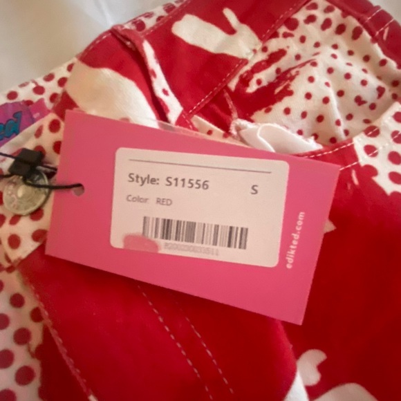 Andy Printed Flare Jeans - Picture 4 of 5